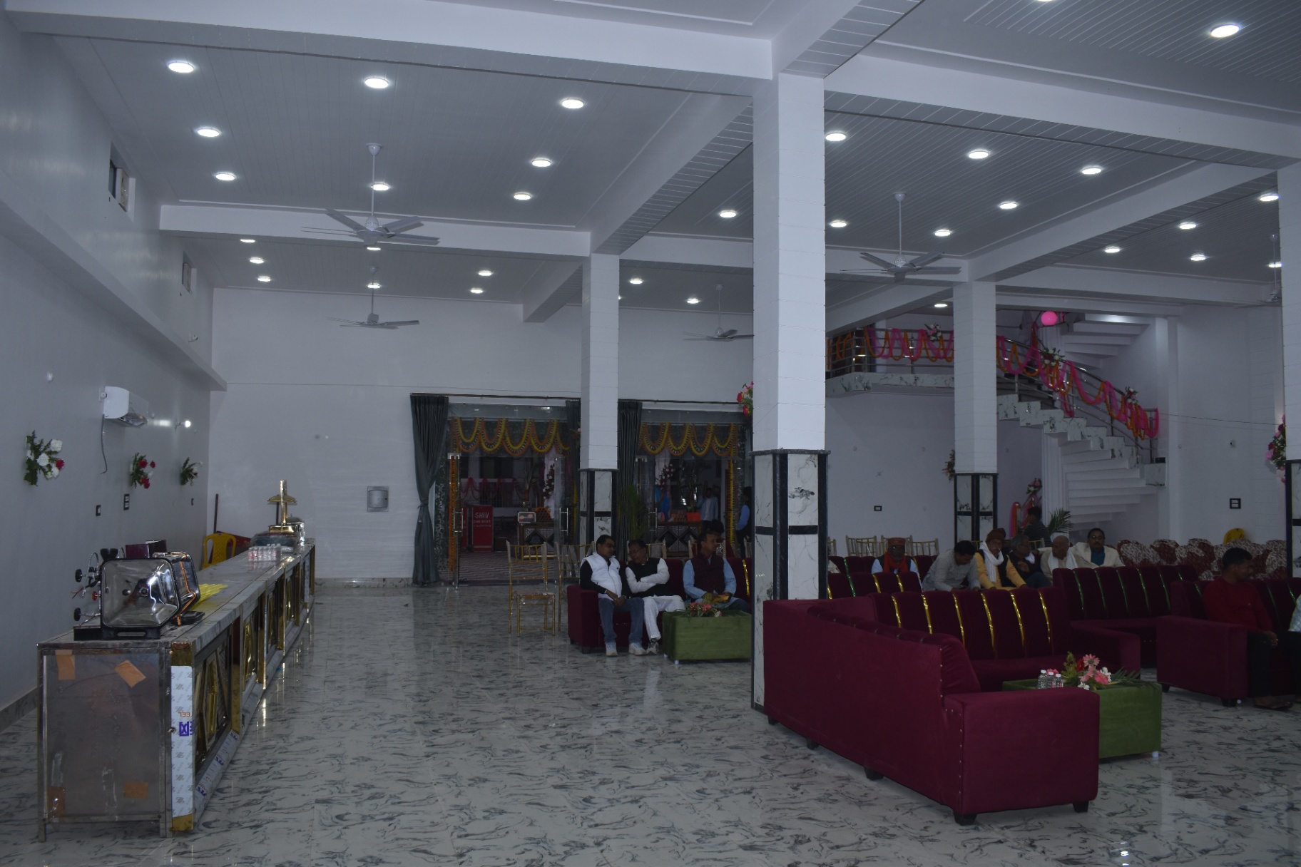 Main hall interior view